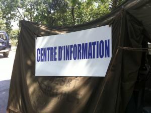 An Information Center in Carrefour